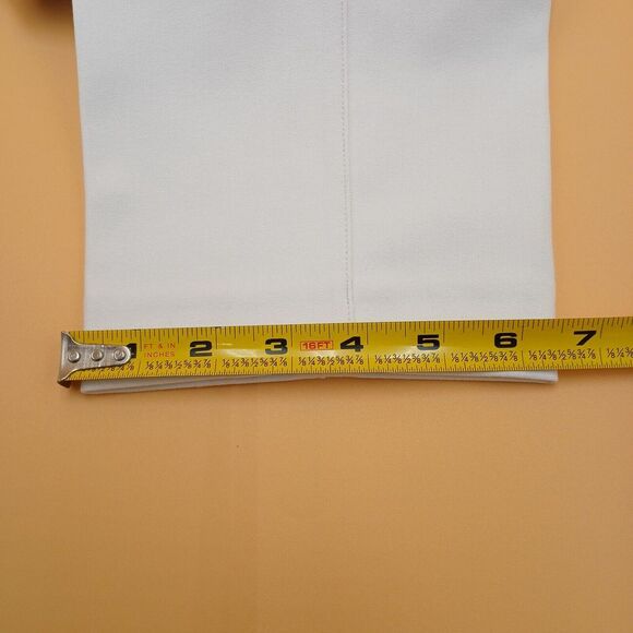 Spanx On- The -Go Slim Straight Ankle Pant 20372Q Classic White PS Patite Small - Picture 7 of 15